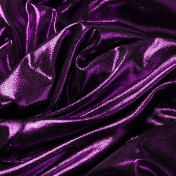 NWT Marchesa Off Shoulder Amethyst Lamé Gown Maxi With Draped Bodice Size 16 NEW - Picture 12 of 16